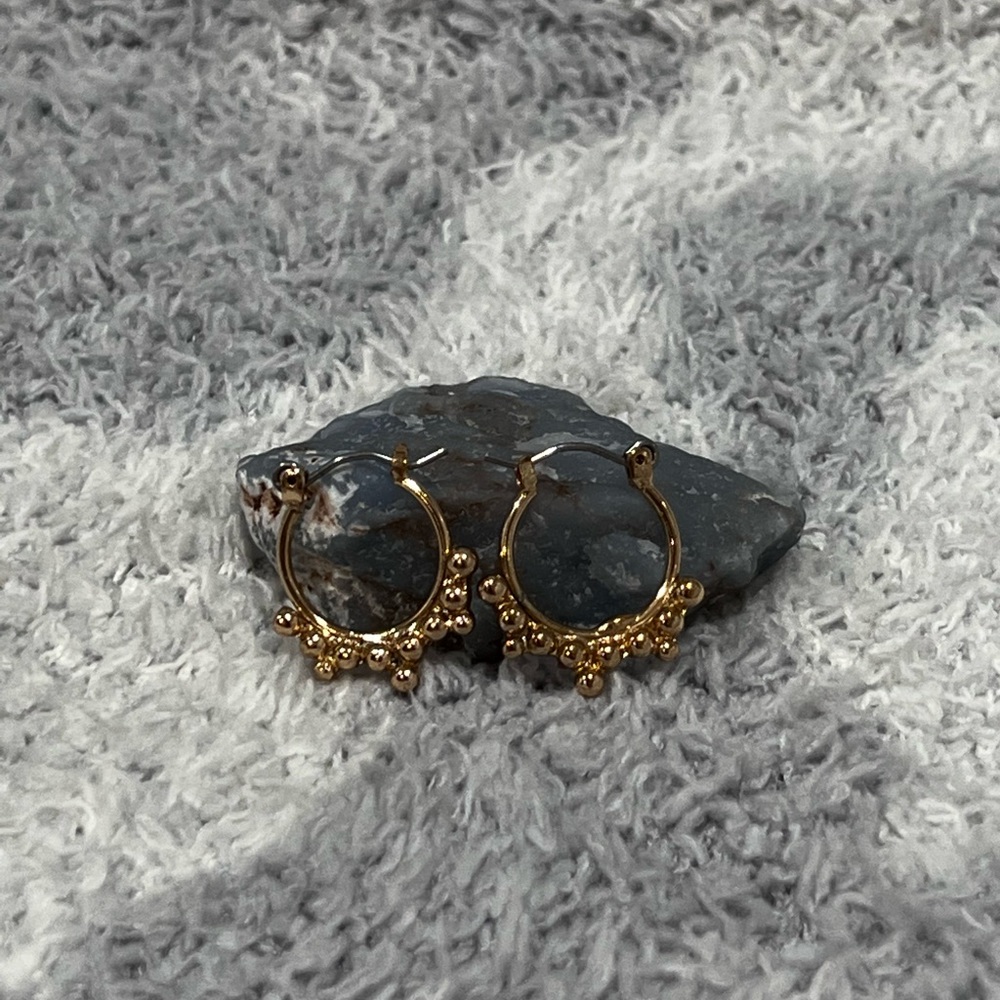 Mini Gold Earrings